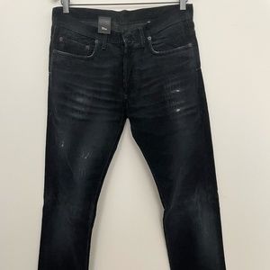 Dior Mens Denim/Black Corduroy - Size 29